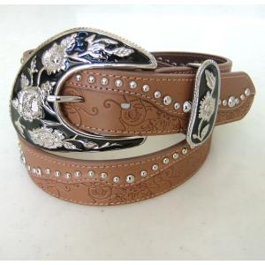 TORNADO MART トルネードマート ベルト レザー 本革 スタッズ 黒 新品