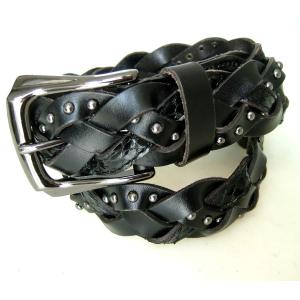 TORNADO MART（トルネードマート） スネークスタッズメッシュ ベルト