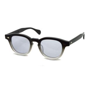 JULIUS TART OPTICAL タート  AR Sun アーネル ブリッジ: 24mm Black Clear Fade - Light Gray Lenses ブラッククリアフェード - ライトグレーレンズ サングラス｜props-tokyo