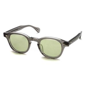 JULIUS TART OPTICAL タート  AR Sun アーネル ブリッジ: 22mm Grey Crystal2 - Light Green  グレークリスタル2 - ライトグリーンレンズ サングラス｜props-tokyo