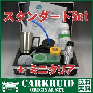 ヘッドライト黄ばみ除去スチーマー スタンダード お試しクリア溶剤セット リペア｜proshop-carkruid