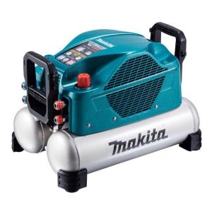 良品マキタ高圧エアーコンプレッサーAC460XL 11Lタンク　部品取り 現状品］makita/マキタ AC460XL 常圧高圧エアコンプレッサー 11Lタンク