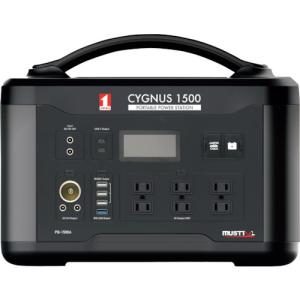 イチネンMTM(MUSTTOOL)　ポータブル電源　CYGNUS 1500　88200(PB-1500A)｜proshop-sanshodo