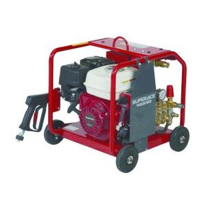 スーパー工業 【代引不可】スーパー工業 高圧洗浄機 エンジン式防音型