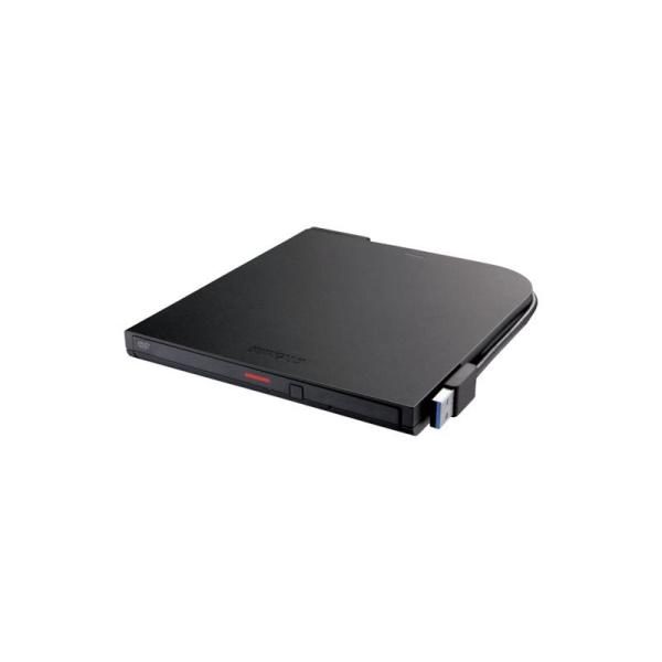 バッファロー BUFFALO USB3.2(Gen1)対応ポータブルDVD-ROMドライブ 読込専用...