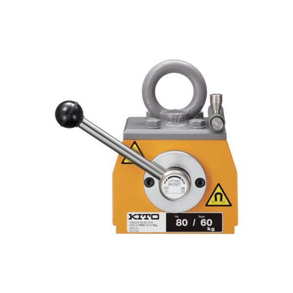 キトー KITO キトースーパーマグ 平鋼:80kg/丸鋼:60kg KRD8