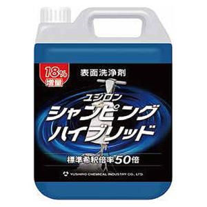 ユシロ シャンピングハイブリッド 4.7L 業務用 床用洗剤