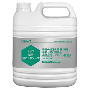 リンレイ 薬用泡ハンドソープ 4L 業務用 手洗い洗剤｜proshopaiai