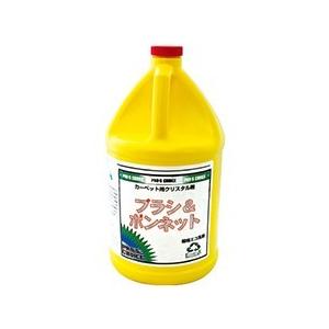 新品 ブラシ＆ボンネット カーペットクリーナー 業務用 SMSJapan ブラシ＆ボンネット 3.8L 業務用 カーペット洗剤 : プロ