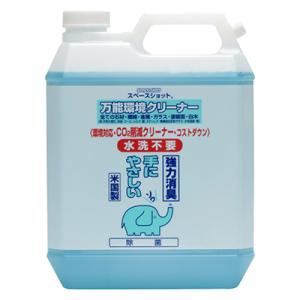 オーブ・テック スペースショット 万能環境クリーナー 4L 業務用 万能洗剤