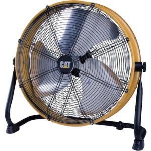 扇風機 CAT 工場扇 35cm（14インチ）フロアーファン羽根軸360°回転機能