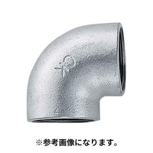 法人のみ CK金属 シーケー金属(/AV) e白継手 エルボ 10A 3/8B ねじ込み 