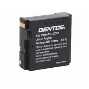 欠品　11月上旬以降予定　ジェントス（GENTOS）(/L) GH-101/109/110RG用バッテリー
