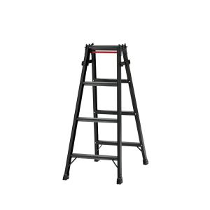 法人のみ 長谷川工業 (/AL) はしご兼用脚立 ＢＬＡＣＫ ＬＡＢＥＬ 天板高1.1ｍ ブラックレ...