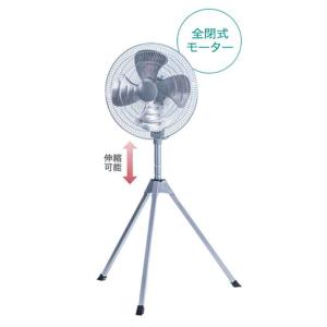 45cm工場扇 HSE-45 作業場向け扇風機 単相100V 50/60Hz ナカトミ