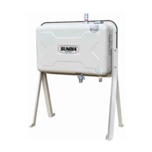 サンダイヤ ステンレス製 灯油タンク KU3-090SE (90型/標準脚/リング