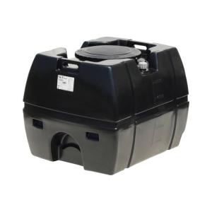 スイコー(/AL) スーパーローリータンク 500L 黒 農業の散水