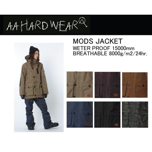 2016/2017(AA) ダブルエー＜WS MODS JACKET＞レディースジャケットスノーボー...