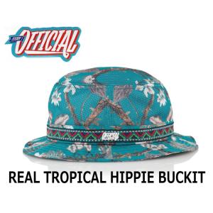 OFFICIAL オフィシャル REAL TROPICAL HIPPIE BUCKIT バケツハット HAT｜proshopfreak