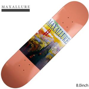 スケート デッキ マックスアルーア スケートボード 板 MAXALLURE LIQUID PIXSELL SF 8.0inch  スケートボード｜proshopfreak