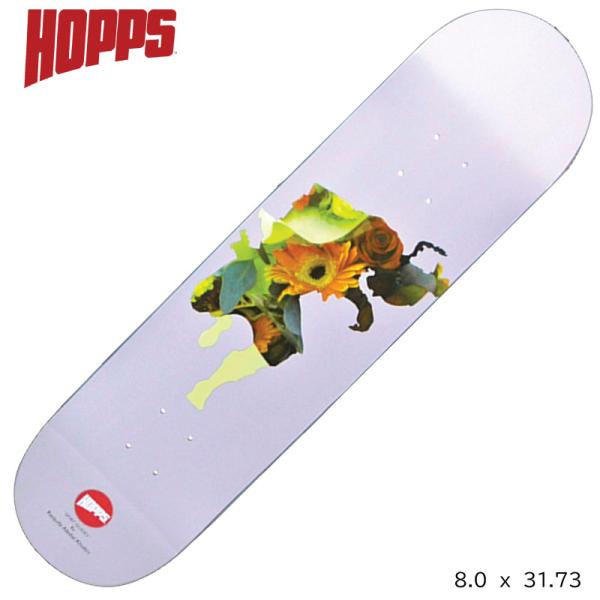 ホップス デッキ スケートボード HOPPS SPIRIT GUIDE 2/3 DECK 8.0IN...