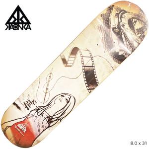 カオンカ デッキ Kaonka YUSUKE MOIRAI SERIES 描ク者 8.0 スケートボード スケボー SKATEBOARD デッキ｜proshopfreak