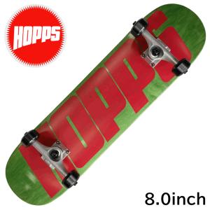 HOPPS ホップス スケートボード コンプリート OMG ウィール MINI LOGO ベアリング 8.0inch コンプリート スケートボードセット スケボー デッキ skateboard｜proshopfreak