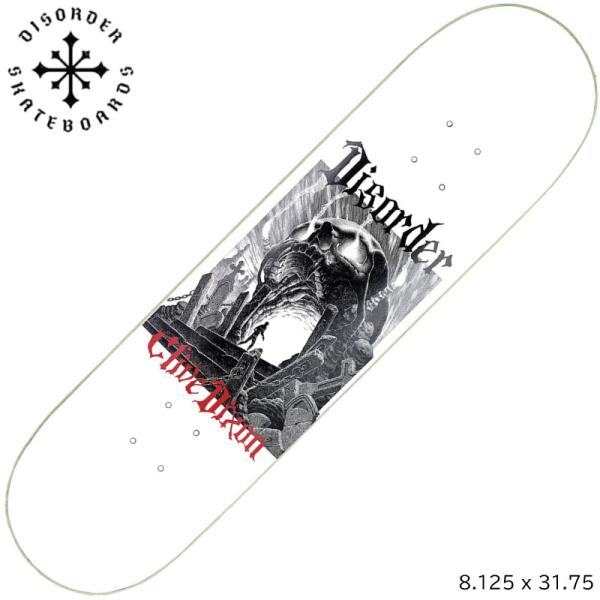 ディスオーダー デッキ DISORDER SIX FEET DECK DIXON WHITE  NY...