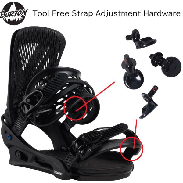 【B27】バートン ビンディング パーツ ストラップ取り付けネジ Burton Tool Free ...