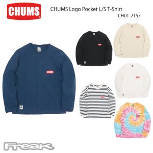 CHUMS チャムス メンズ L/S Tシャツ CH01-2155＜CHUMS Logo Pocket L/S T-Shirt チャムスロゴポケットロングスリーブTシャツ(ロンT/ロングTシャツ)＞※取り寄せ｜proshopfreak