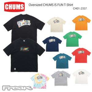 CHUMS チャムス トップス Tシャツ CH01-2357＜Oversized CHUMS IS FUN T-Shirt オーバーサイズドチャムスイズファンTシャツ＞※取り寄せ品｜proshopfreak