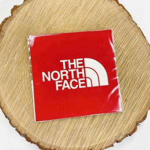 THE NORTH FACE ノースフェイス ステッカー TNF SQUARE LOGO STICKER NN32349 レッド 赤