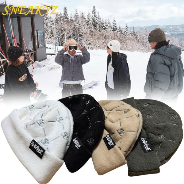 スネイキーズ フリースビーニー  Sneakys OG FLEECE BEANIE  ハンドメイド