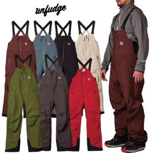 アンファッジ ピープビブパンツ UNFUDGE PEEP BIB PANTS ウエア メンズ レディース スノーボード スノーボードウエア 2024-2025予約商品