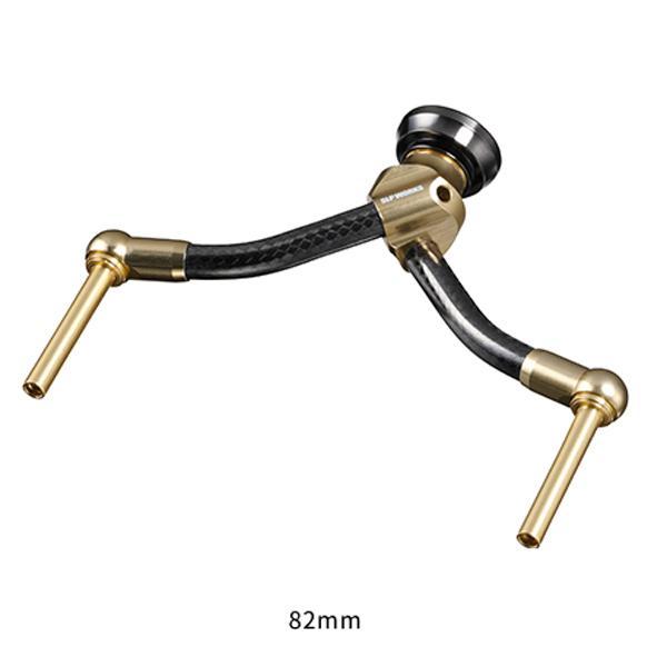 SLPワークス カーボンライトダブルハンドル ゴールド 82mm LT1000〜2000サイズ RC...