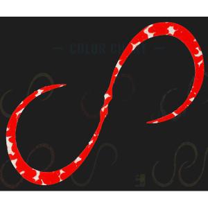 ジャッカル ビンビン玉 カスタムネクタイ カーリー 3本入 #オレンジゴールド【メール便OK】