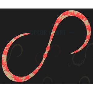 ジャッカル ビンビン玉 カスタムネクタイ カーリー 3本入 #エビチリ【メール便OK】