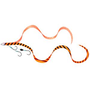ダイワ 紅牙替えユニット β SS やり過ぎカーリー3本針 入数1 #オレンジゼブラ＋ケイムラオレンジ【メール便OK】