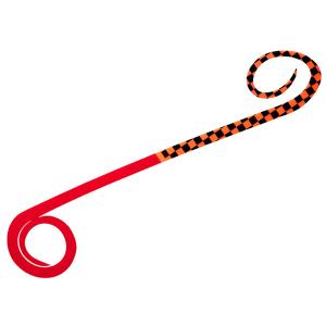 ダイワ 紅牙 シリコンネクタイ・ツインカーリーR 入数3 #チェッカーズオレンジ＋紅牙レッド【メール便OK】