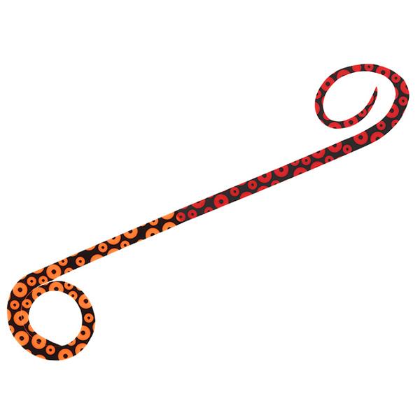 ダイワ 紅牙 シリコンネクタイ・ツインカーリーR 入数3 #蛸足紅牙レッド＋オレンジ【メール便OK】