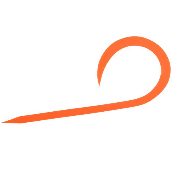 ダイワ 紅牙 シリコンネクタイシングルカーリー R 入数3 #紅牙オレンジ【メール便OK】