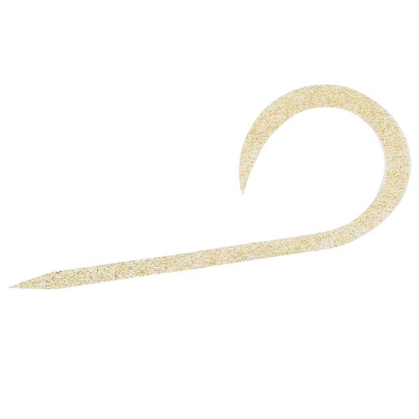 ダイワ 紅牙 シリコンネクタイシングルカーリー R 入数3 #ゴールドラメ【メール便OK】