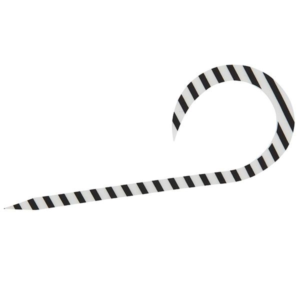 ダイワ 紅牙 シリコンネクタイシングルカーリー R 入数3 #ゼブラグロー【メール便OK】