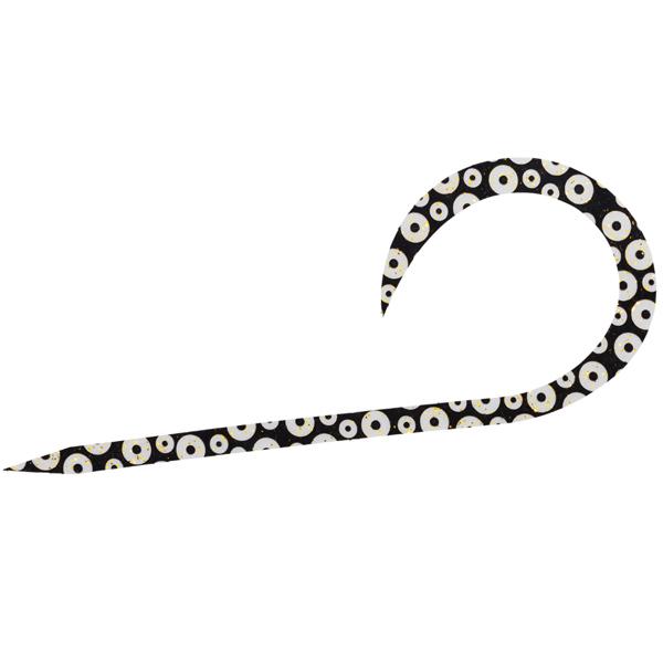 ダイワ 紅牙 シリコンネクタイシングルカーリー R 入数3 #蛸足グローラメ【メール便OK】