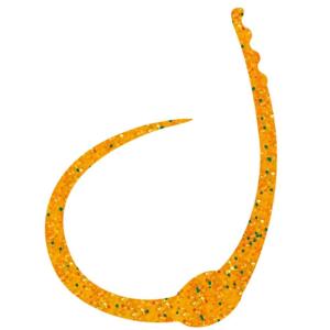 ささラボ シングルコブラ・カーリー 厚み0.5mm 54×80mm 入数3 #09 エビオレンジ【メール便OK】