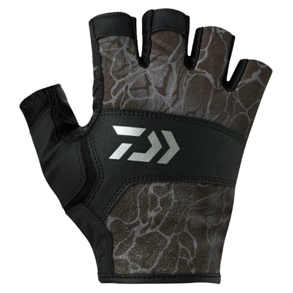 ダイワ ゲームグローブ 5本カット DG-8125 Lサイズ #タイドブラック【メール便OK】
