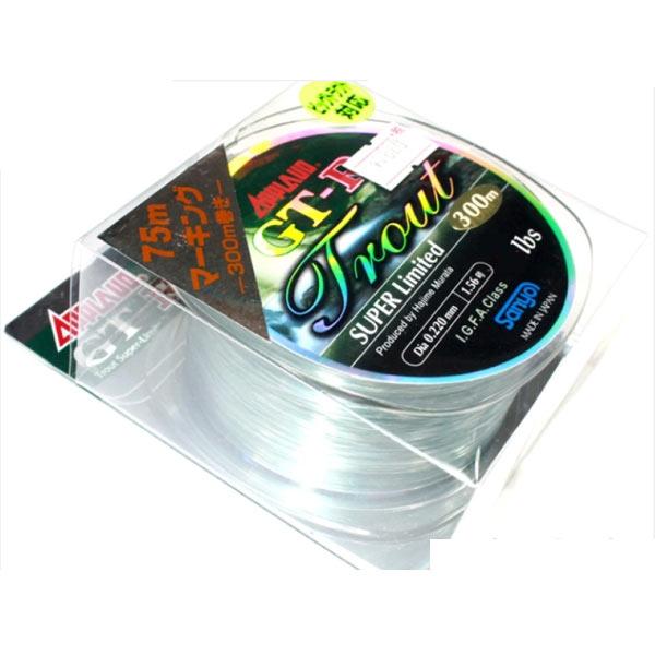 サンヨーナイロン GT-R トラウトスーパーリミテッド 8lb 300m #クリア【メール便NG】