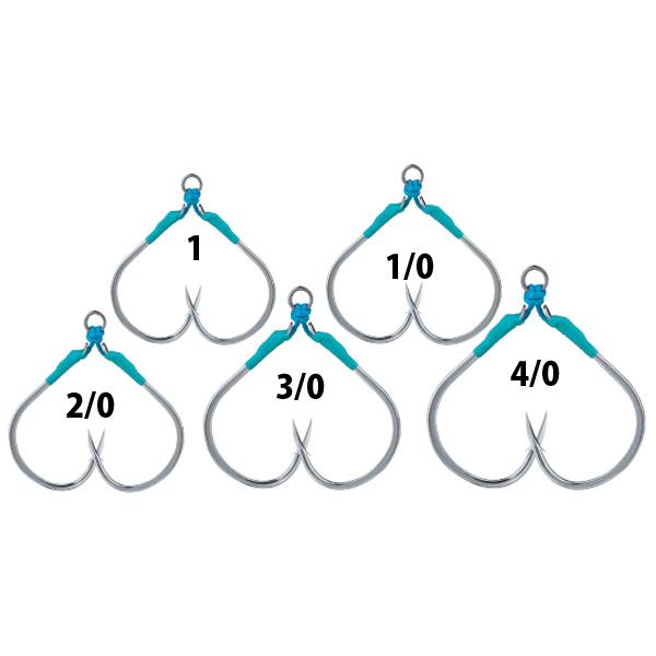 BKK ジギングフック ガフ-R S 入数2 #4/0【メール便OK】