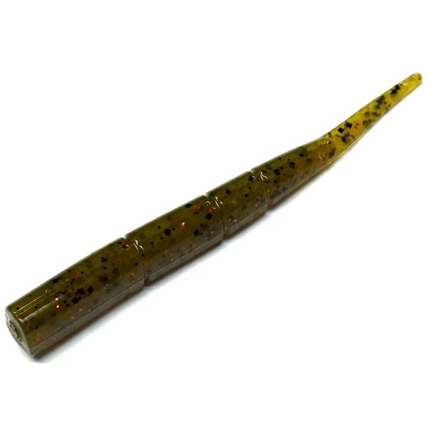 ニシネルアーワークス ゴビゾースティック 3" 入数7 #8 グリーンパンプキン＆レッドフレーク【メ...