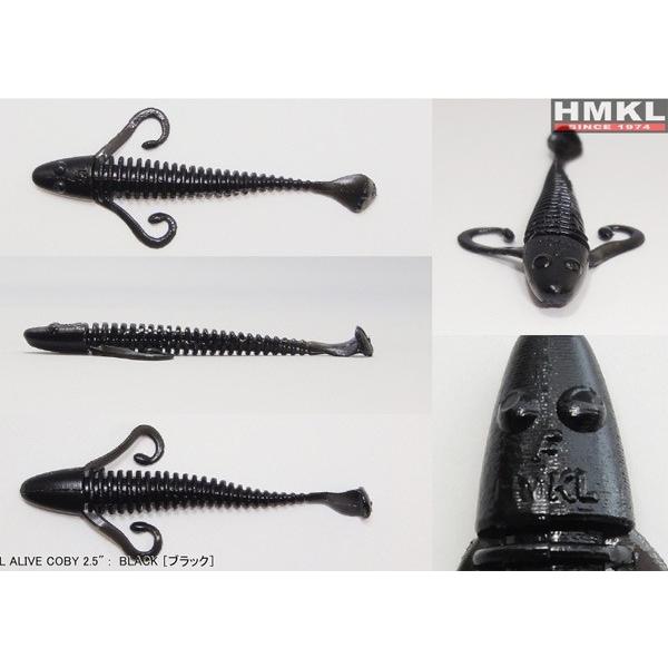 ハンクル アライブゴビー 2.5インチ トーナメントパック 20本入り #ブラック HMKL ALI...